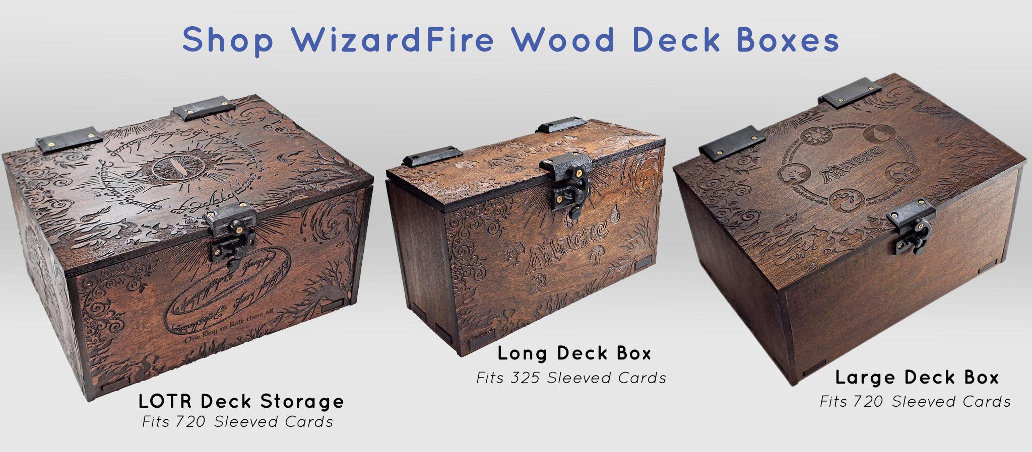 Wood MTD Deck Boxes