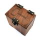 Thor's Hammer 100+ Sleeved Cards, Token Pocket, Mj&ouml;lnir Theme, Handmade Walnut MTG Deck Box