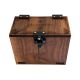 Archenemy Deck Box, Oversize Archenemy Cards, Magic The Gathering, Walnut Wood, Hinge &amp; Latch
