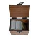 MTG Tree of Life Deck Box, 180+ Sleeved Cards (No Dice Tray) Handmade Walnut, Magic The Gathering Elf Kaldhiem Green Theme