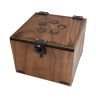 Large MTG Deck Box, 4-6 Decks Capacity, Handmade Walnut (No AI)