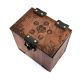 MTG Deck Box: Lifelink Theme, 100+ Sleeved Cards, Dice Tray, Handmade Walnut Wood