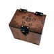 MTG Deck Box: Lifelink Theme, 100+ Sleeved Cards, Dice Tray, Handmade Walnut Wood