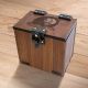 MTG Deck Box: Opossum Theme: 100+ Sleeved Cards, Dice Tray, Handmade Walnut MTG Deck Box