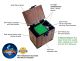 MTG Deck Box: Opossum Theme: 100+ Sleeved Cards, Dice Tray, Handmade Walnut MTG Deck Box