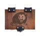 MTG Deck Box: Opossum Theme: 100+ Sleeved Cards, Dice Tray, Handmade Walnut MTG Deck Box