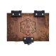 MTG Deck Box, D20 Dice Theme: 100+ Sleeved Cards, Dice Tray, Handmade Walnut, Magic The Gathering