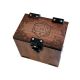 MTG Deck Box, D20 Dice Theme: 100+ Sleeved Cards, Dice Tray, Handmade Walnut, Magic The Gathering
