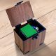 MTG Deck Box, Torii Gate Japanese Garden Theme: 100+ Sleeved Cards, Dice Tray, Handmade Walnut, Magic The Gathering Kamigawa