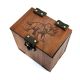 MTG Deck Box Triceratops Dinosaur Theme: 100+ Sleeved Cards, Token Pocket, Handmade Walnut Deck Box, MTG Dino