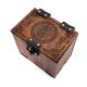 Commander Deck Box: Kaldheim Theme, 100+ Sleeved Cards, Dice Tray, Handmade Walnut