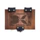 Commander Deck Box: Time Theme, 100+ Cards, Dice Tray, Handmade Walnut Wood