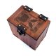 Commander Deck Box: Time Theme, 100+ Cards, Dice Tray, Handmade Walnut Wood
